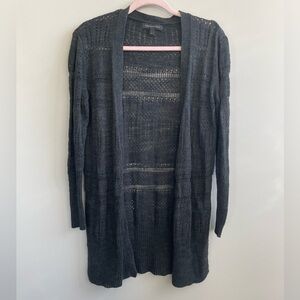 Banana Republic Button Front Knit Long Cardigan